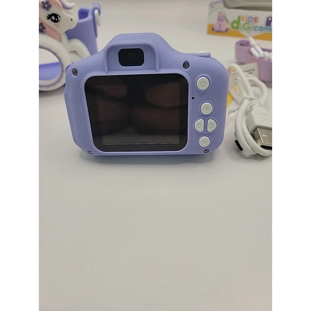 Children's Unicorn Rechargeable‎ Camera with Protective Silicone Cover